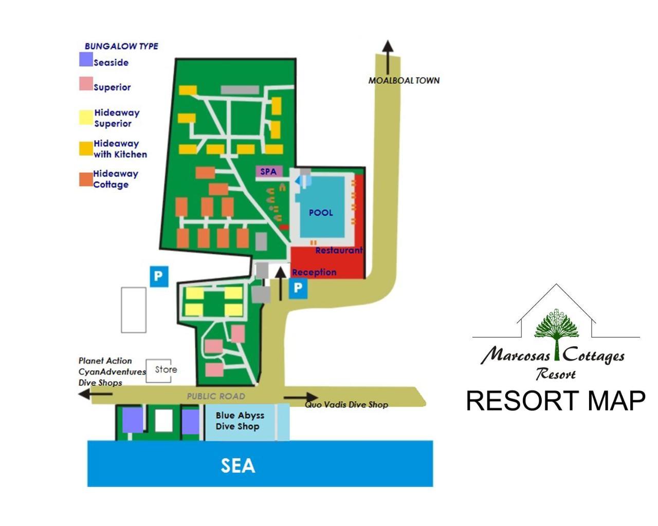 Marcosas Cottages Resort Moalboal Exterior photo
